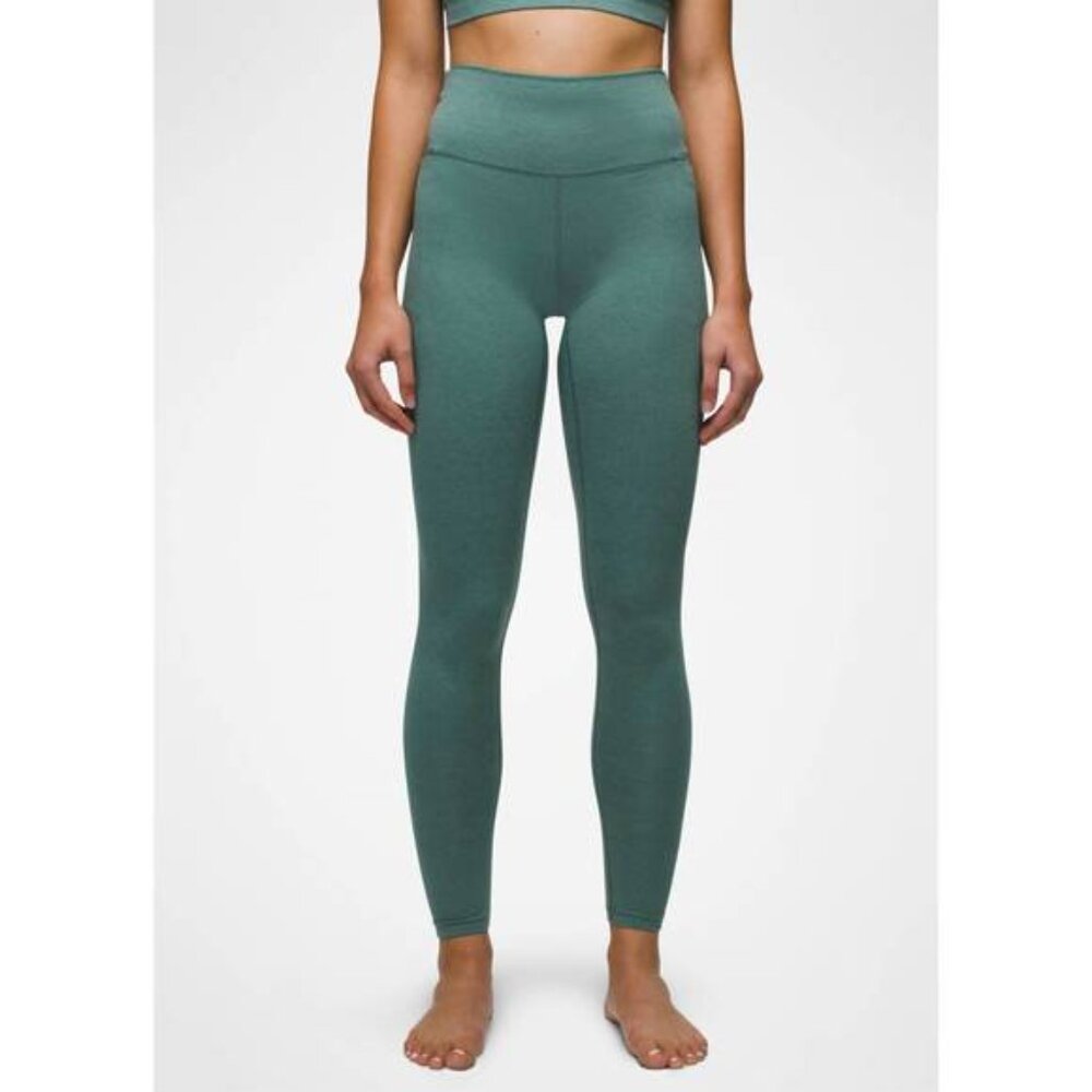 Prana Cool Dusk Heather Heavana Pocket Legging Large